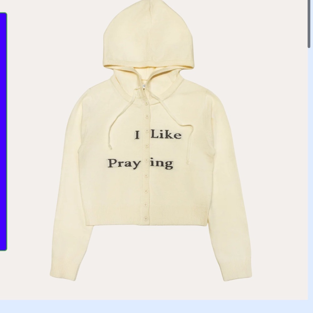 ISO I like praying knit hoodie